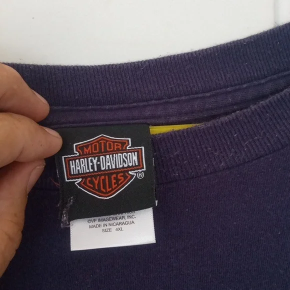 4XL Harley-Davidson Munster Indiana T-shirt - Picture 3 of 4